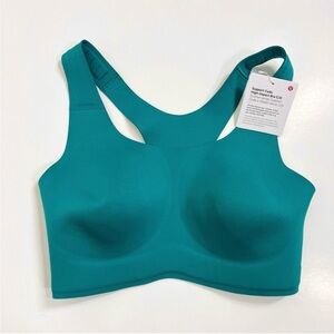 Lululemon NWT Go Further Bra with Support Code Technology Sonic Teal